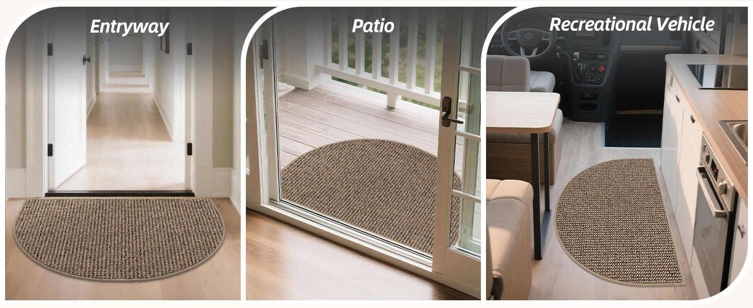 Multi use door matts