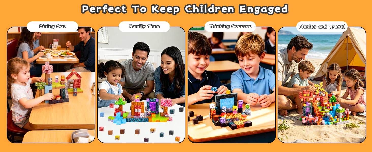 magnetic building block