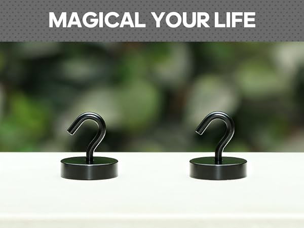 NeosmukBlack magnetic hooks new design 26