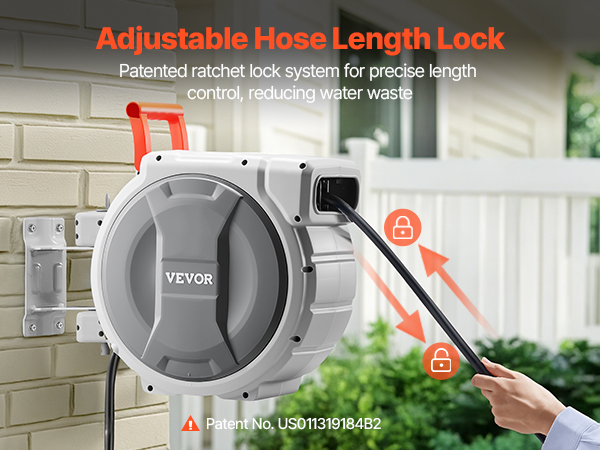 wall mounted hose reel