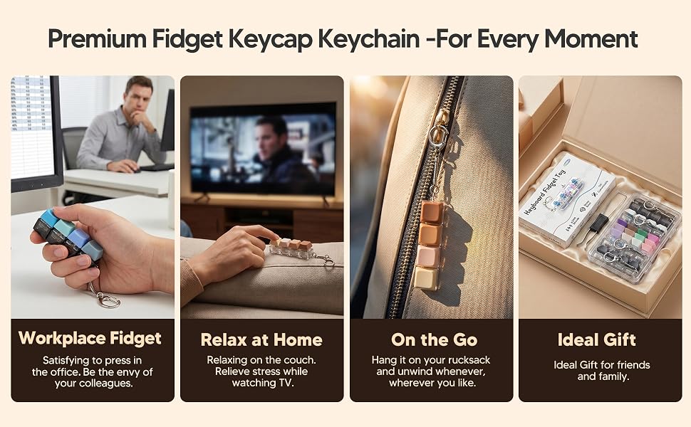 mini keyboard fidget