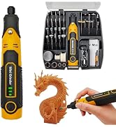 XIFOWE Resin Drill 3D Printed Resin Cured Sanding and Polishing Tool Kit | Mini Tepy-C Cordless E...