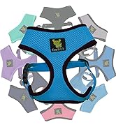 EcoBark Dog Harness - Luxurious Soft Mesh - Over The Head Vest Harness 