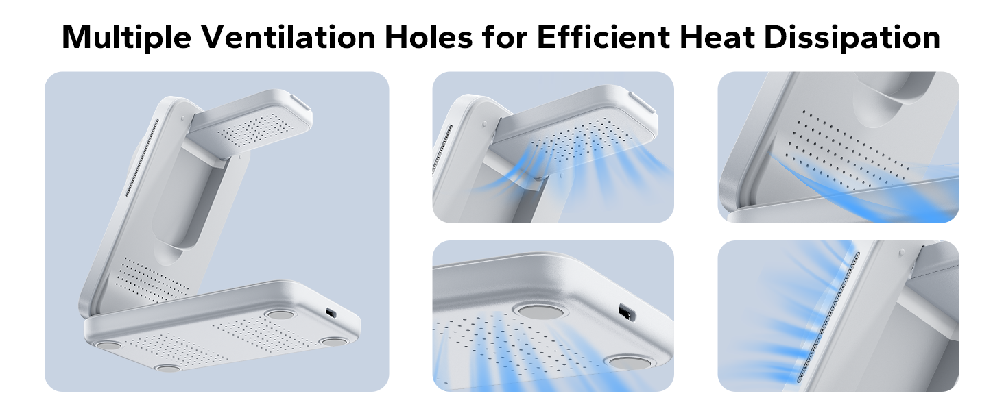 travel charging station 3in1