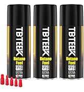 TBTeek Butane Refill, Ultra-Refined Lighter Fluid Refill, Butane Fuel Refill, Butane Canister for...