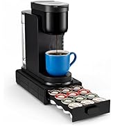 EVERIE Coffee Pod Organizer Drawer for Keurig K-Cup Pods, Holds 18 Pods - Compact, Easy-Access De...