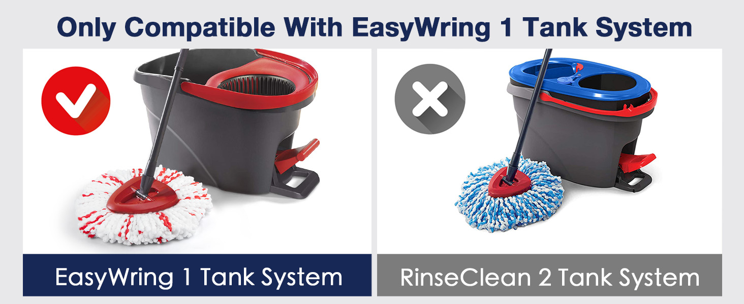 Spin mop head replacement