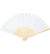 JOHOUSE Foldable Bamboo Fans, 12PCS Eastern Style Handheld Fan Japanese Chinese Fan for DIY Decor...
