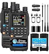 TIDRADIO TD-H3 GMRS Multi-Band Long Range Handheld Radio,USB-C Programming &amp; Charging Walkie Walk...