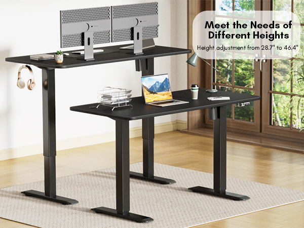 Electric Height Adjustable Standing Desk