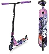 Lightweight Kick Stunt Scooter-Lab Tested Safety Certified Street Freestyle Trick Scooter with Al...