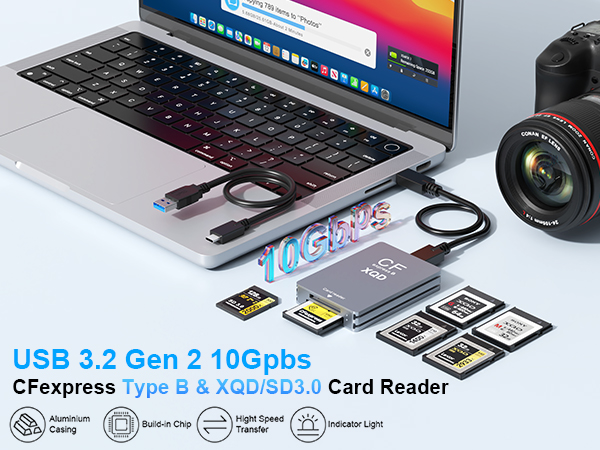 cfexpress type b card reader