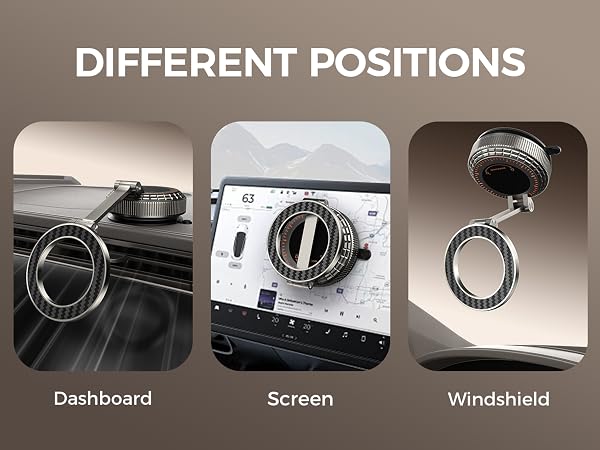Metal Magnetic Car Phone Holder