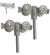 BiJun 4 Wheel Rolley Assembly,Strut Channel Trolley Rollers Wheel for 1-5/8