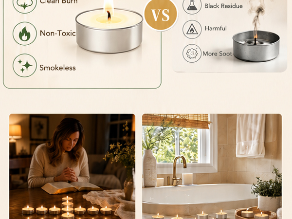 tea light candle for home decor