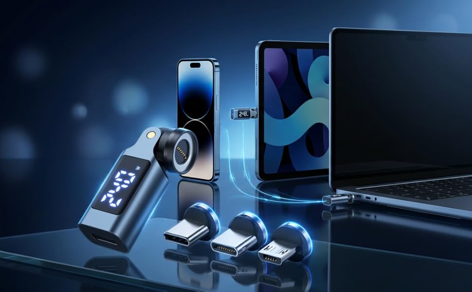 MAGNOD COMPETIBILITY WITH USB-C DEVICES PLUS OLDER iOS AND ANDROID DEVICES
