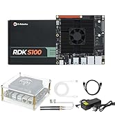 Yahboom RDK S100 AI Development Board Kit 80TOPS,with 64GB Emmc Storage,Network Wireless Card,Acr...