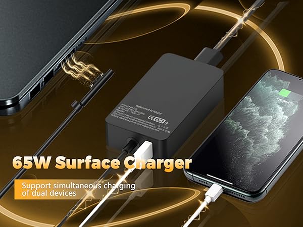 65W Surface charger