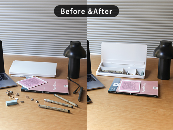before after