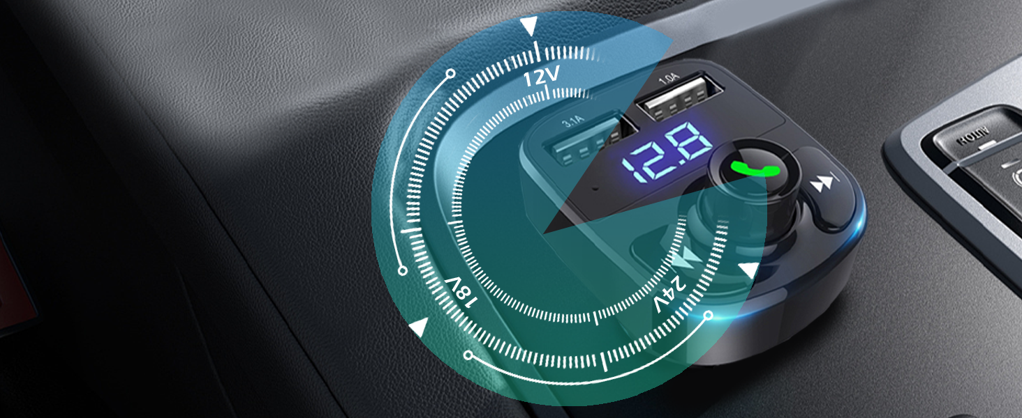 bluetooth fm transmitter