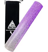 RhymKawa Wireless Microphone Sleeve for Shuer SM58, Beta 58A Gradient Rhinestones Mic Covers Repl...