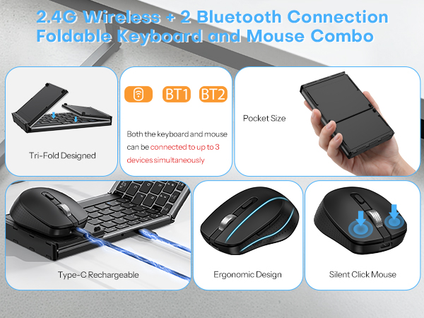 portable keyboard and mouse