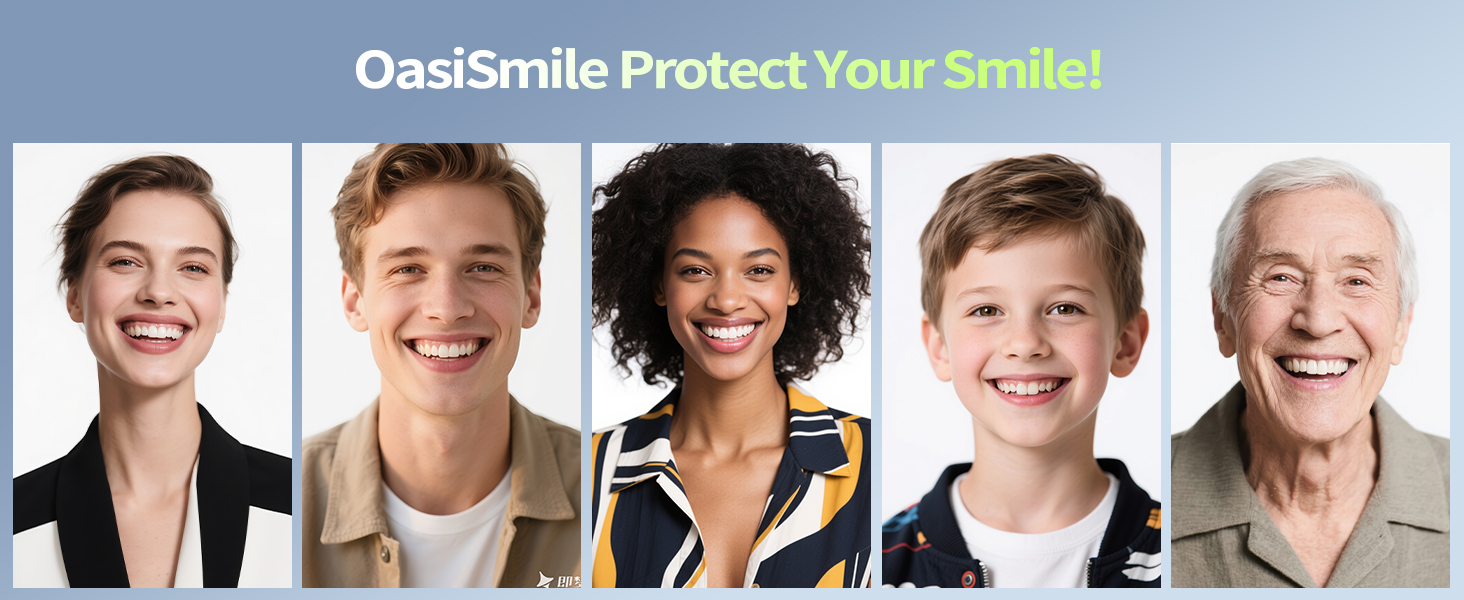 OasiSmile Sonic Electric Toothbrush for Adults Protect Your Smile!