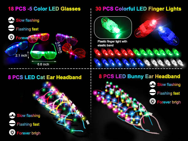  Glow in the Dark Party Supplies