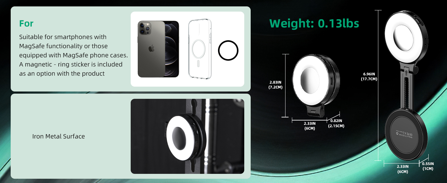 magnetic led fill light