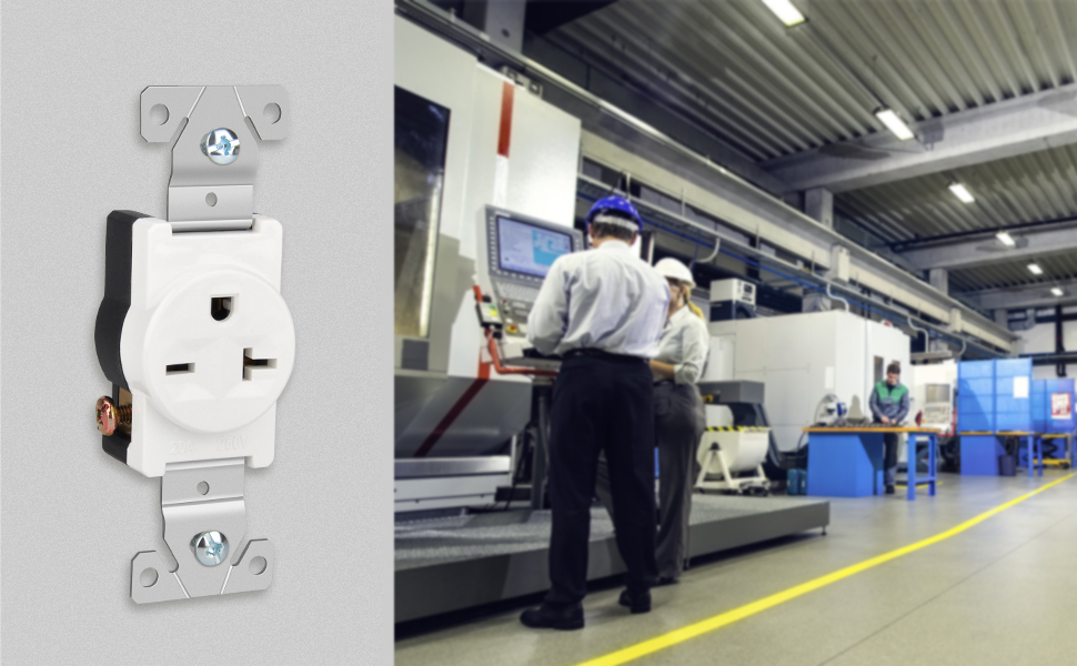 20A Single Electrical Receptacle Outlets