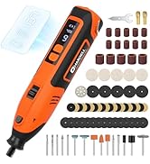 Hardell Cordless Rotary Tool 12V, 6 Speed Power Rotary Tool Kit with Display Screen, 80pcs Access...