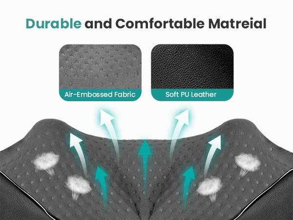 Nekteck Shiatsu Neck Massager for Pain Relief Deep Tissue with Heat gifts for men women birthday