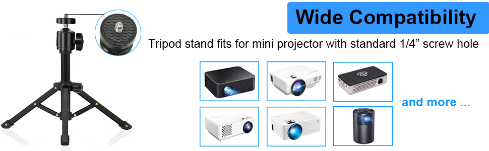 Mini projector stand