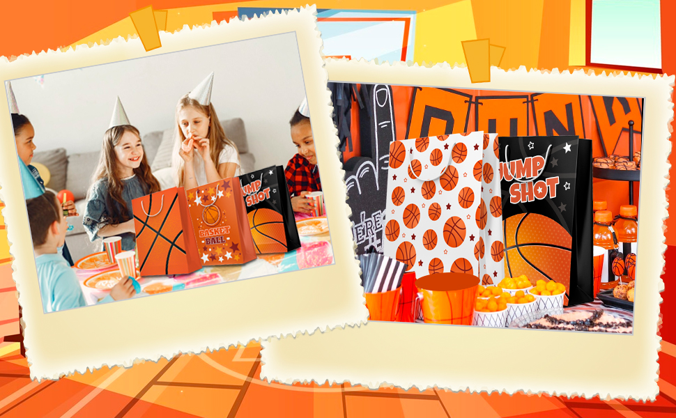 basketball gifts paper bag