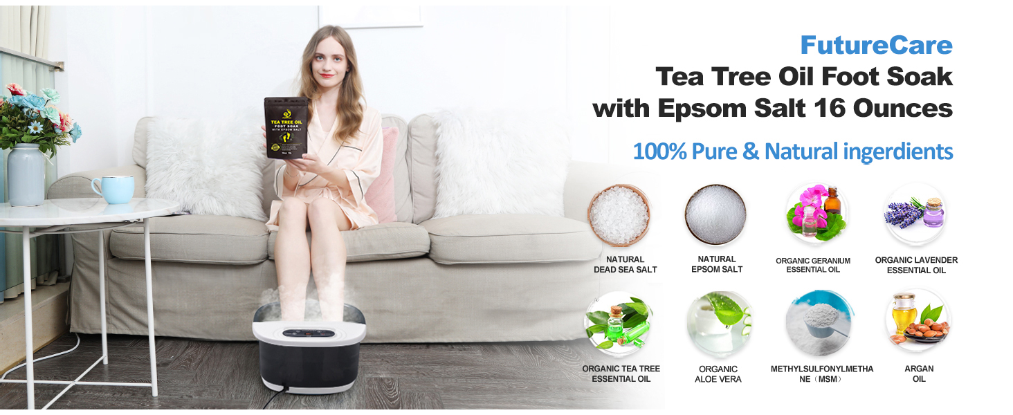 Foot spa bath massager