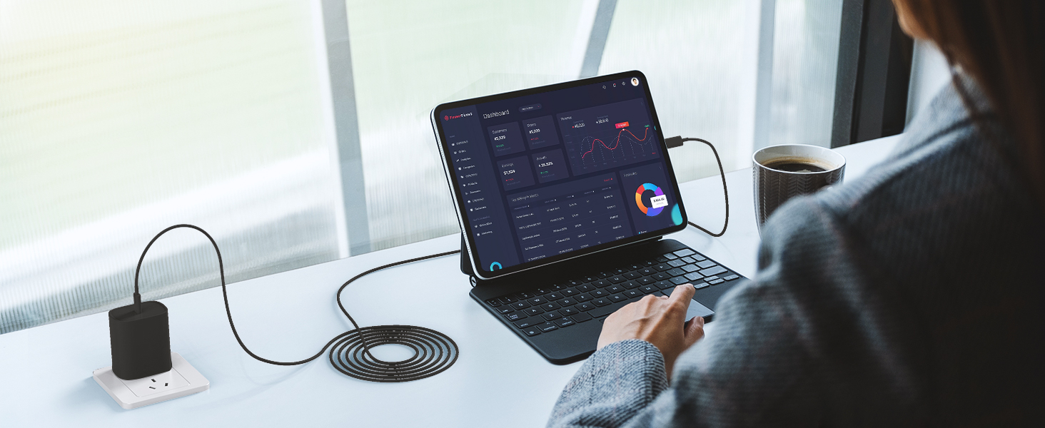 20W USB C iPhone charger fast charging block for iPhone 15 pro max 10ft cable