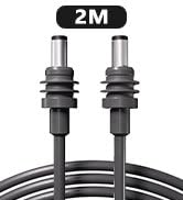 STARGEAR for Starlink Mini Cable 6.5FT, Replacement DC Power Cable for Starlink Mini Barrel Jack ...