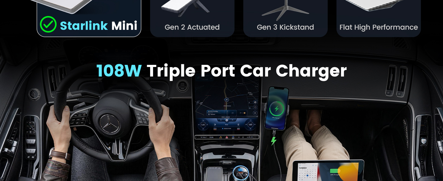 Starlink Mini Car Adapter