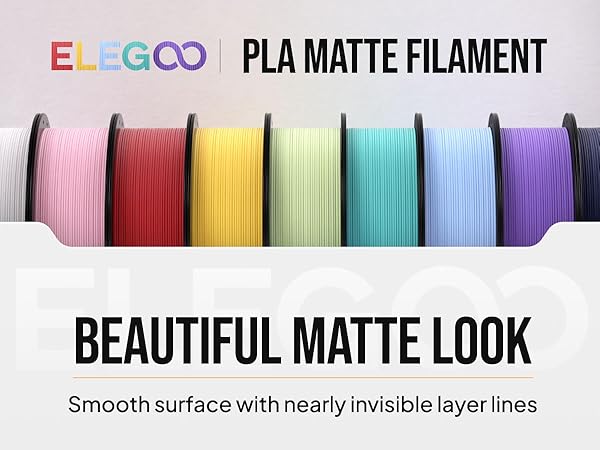 ELEGOO MATTE PLA 3d printer Filament 1.75mm