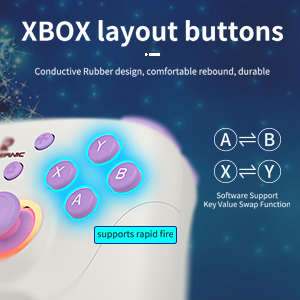 X Box Layout buttons