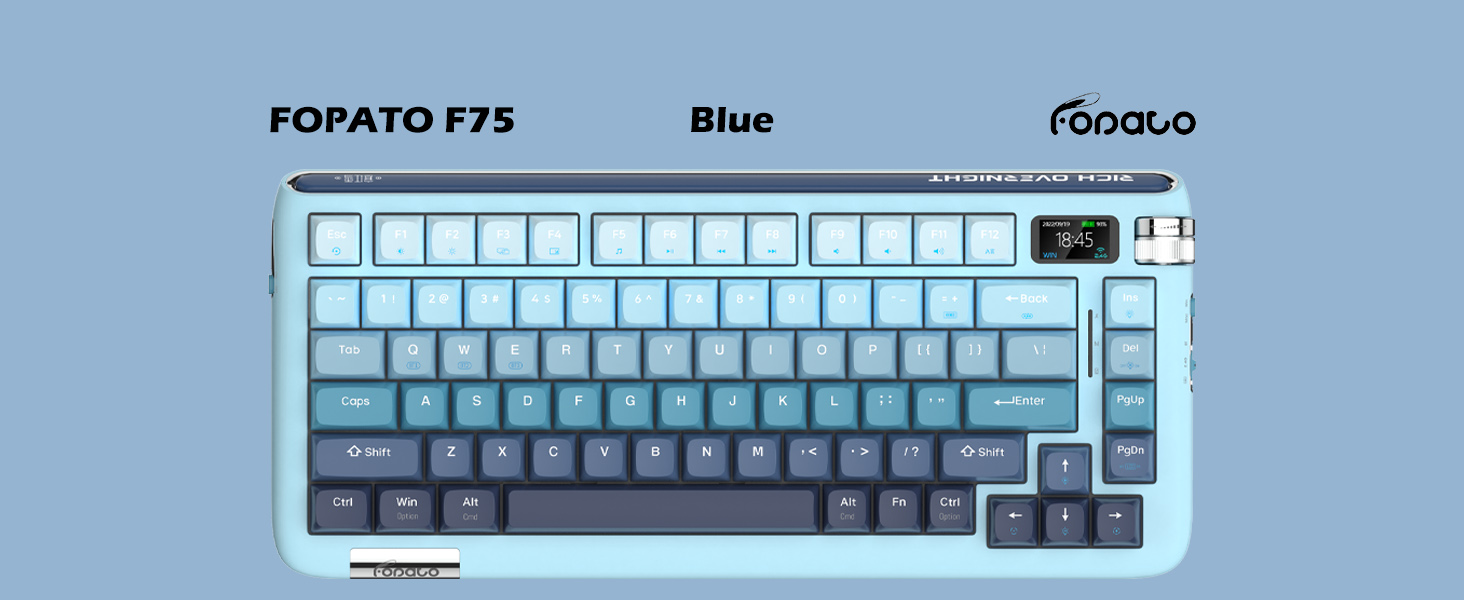 FOPATO F75 Gaming Mechanical Keyboard