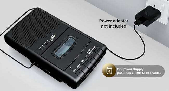 tape player with speaker