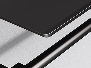 Rounded and thickened shelf corners