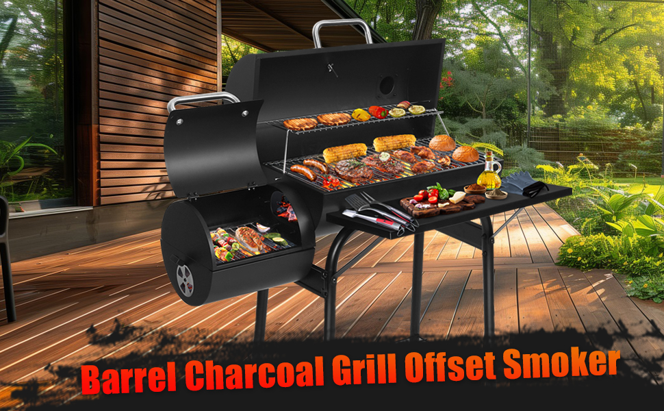 Barrel Charcoal Grill