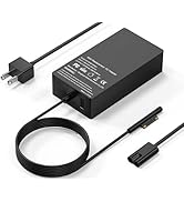 Surface Pro Charger-65W Surface Laptop Charger for Microsoft Surface Pro 9,8,7+,7,6,5,4,3,X,10, S...