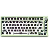 FKZ K75 Barebone Keyboard Kit, 75% Hot Swap Tri-Mode Bluetooth 5.0/2.4G Wireless/Type-C Wired RGB...