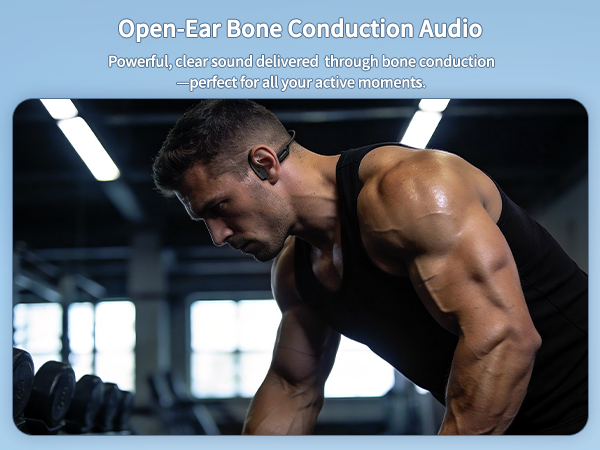 Open Ear Bone Conduction Headphones