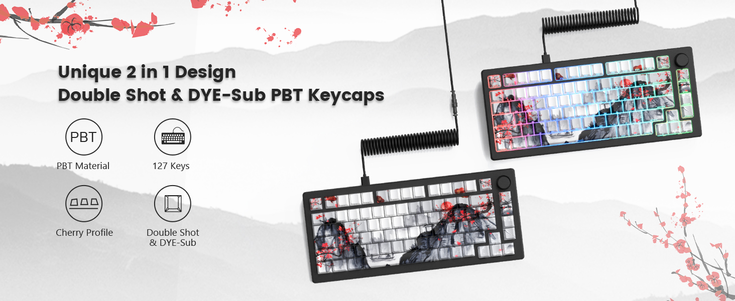 womier pbt keycaps