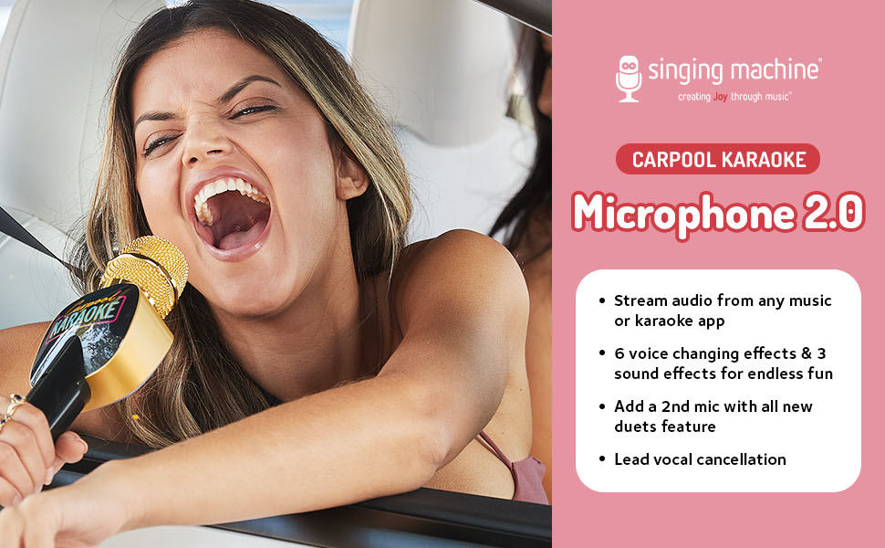 Lights Stand Sing Mini Addult Player Disco Mike Kareokee Lyrics Cordless Gadgets Control Remote USA