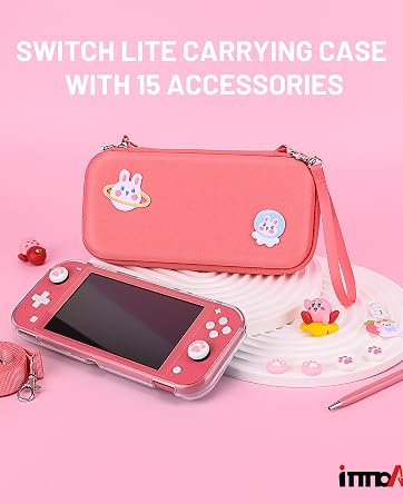 switch lite case pink